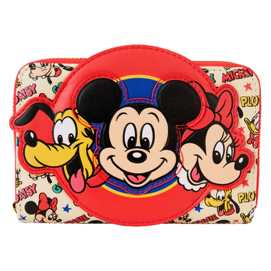 MICKEY & AMIS – Portefeuille Loungefly Disney Classique
