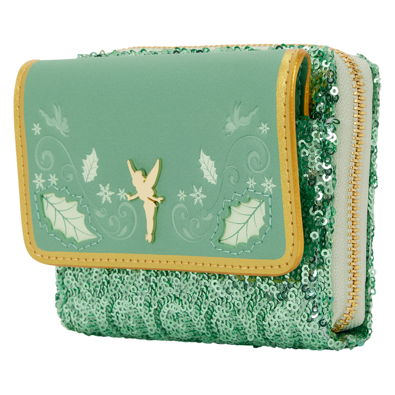 DISNEY - Fée Clochette "Holiday" - Portefeuille LoungeFly