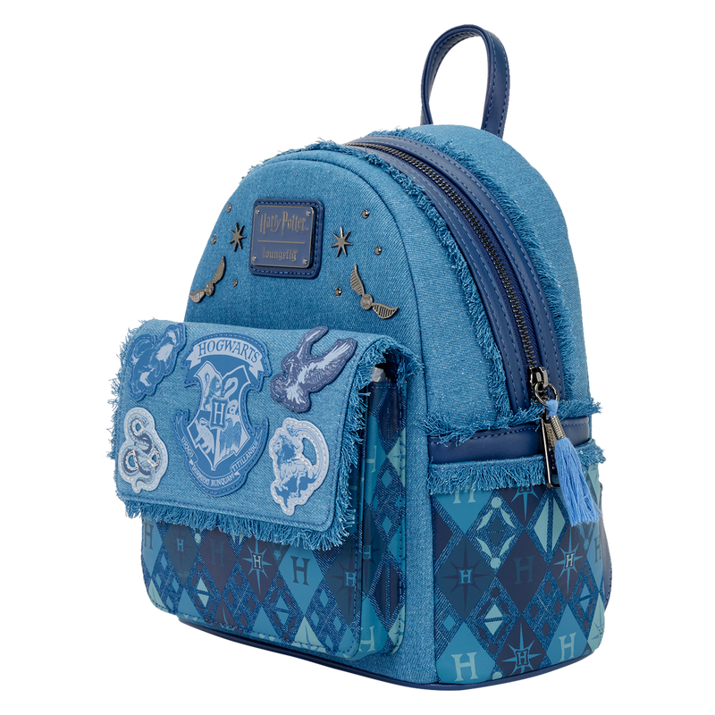 HARRY POTTER - Denim - Mini Sac à Dos LoungeFly