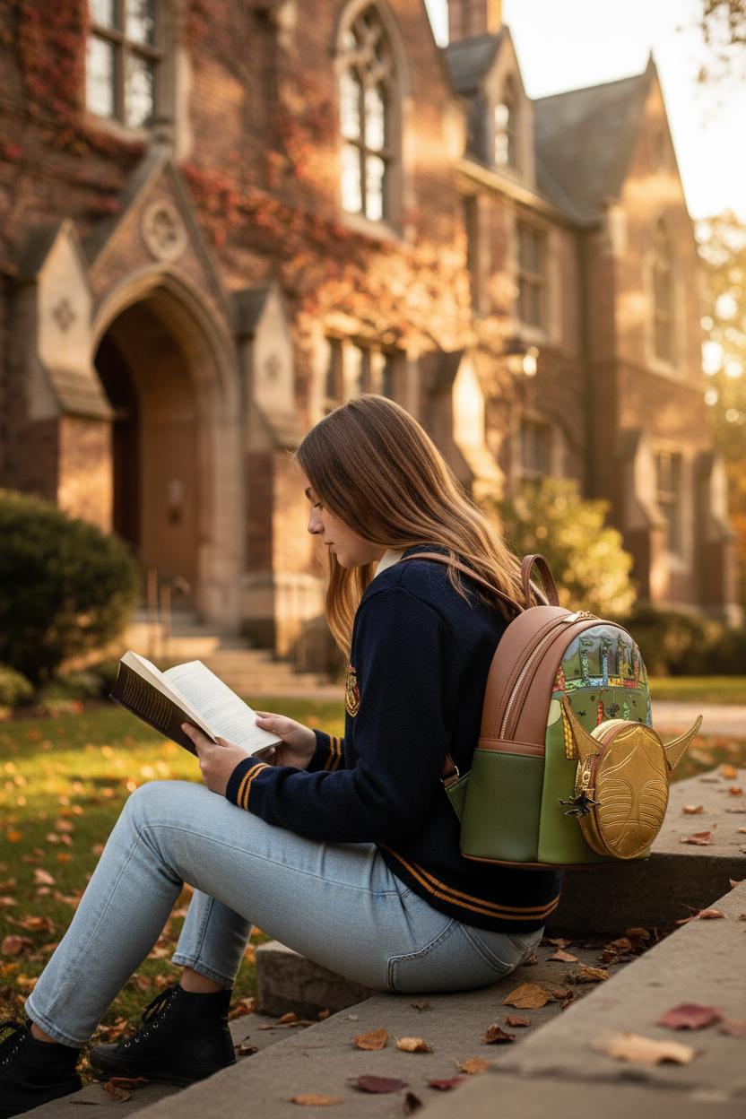 Loungefly Sac à dos – Harry Potter Vif d’Or