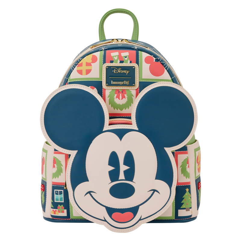 Disney Loungefly Mickey & Minnie “Holiday” – Mini Sac à Dos (FR)
