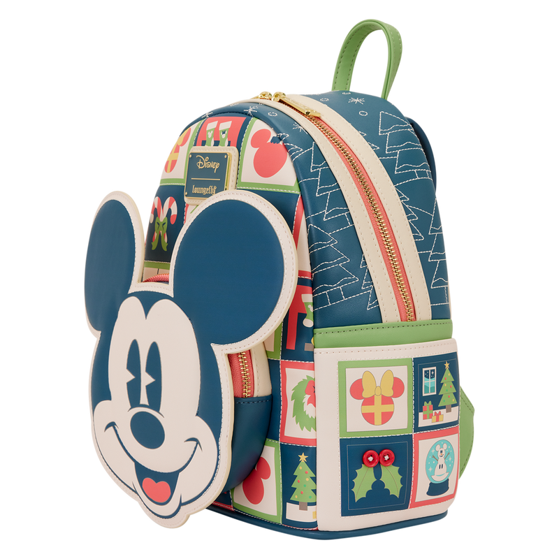 Disney Loungefly Mickey & Minnie “Holiday” – Mini Sac à Dos (FR)