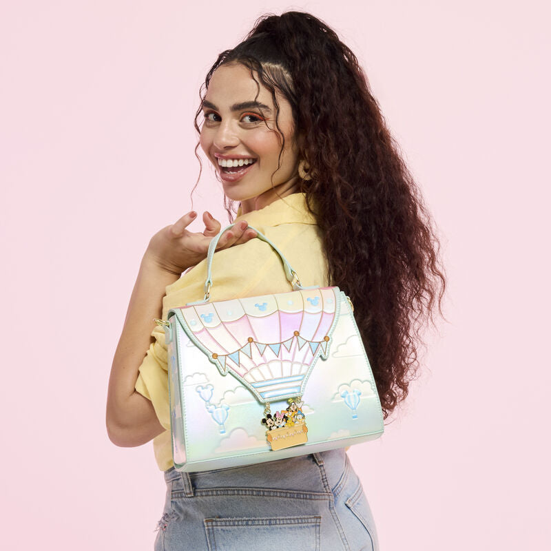 DISNEY - Mickey "Hot air balloon" - Sac bandoulière Loungefly