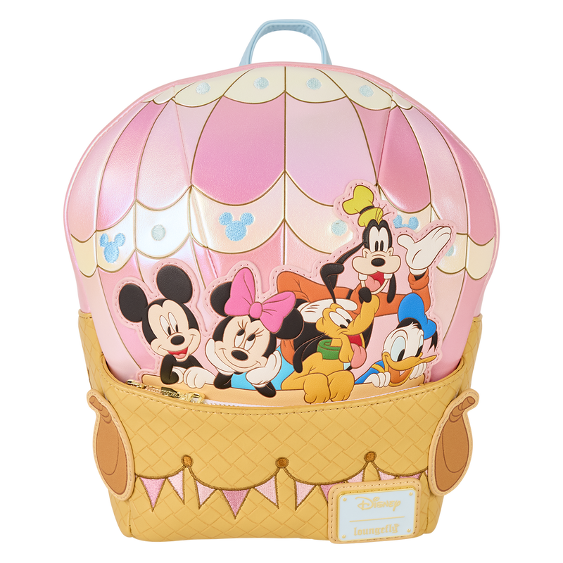 DISNEY - Mickey "Hot air balloon" - Mini Sac à Dos LoungeFly