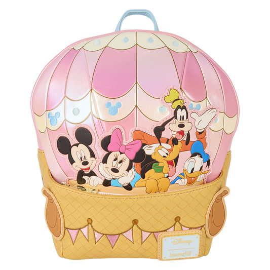 DISNEY - Mickey "Hot air balloon" - Mini Sac à Dos LoungeFly