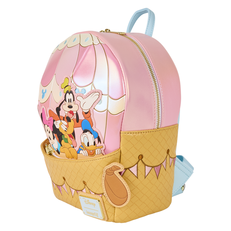 DISNEY - Mickey "Hot air balloon" - Mini Sac à Dos LoungeFly