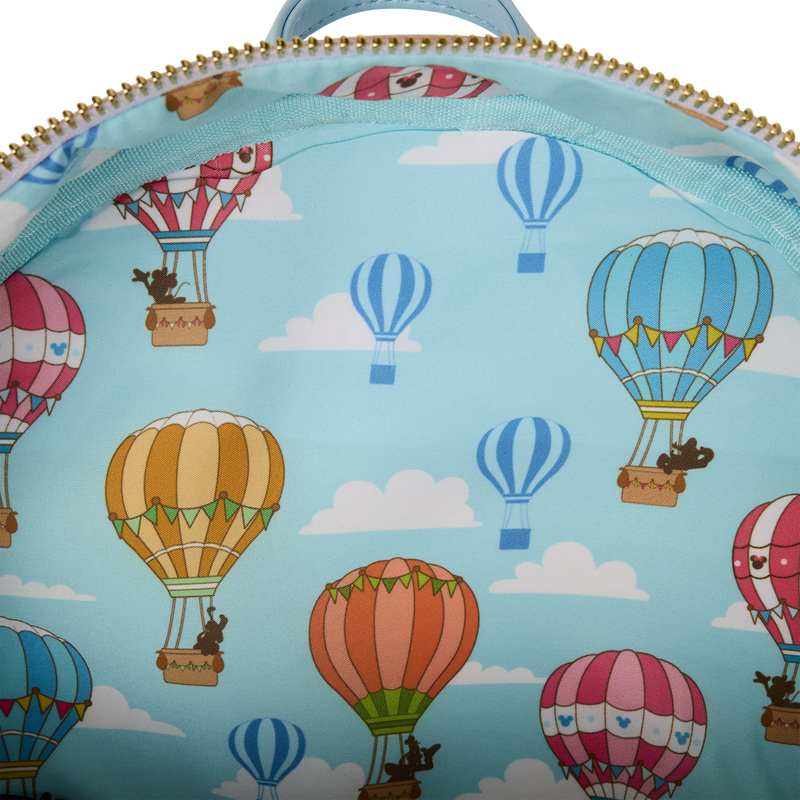 DISNEY - Mickey "Hot air balloon" - Mini Sac à Dos LoungeFly