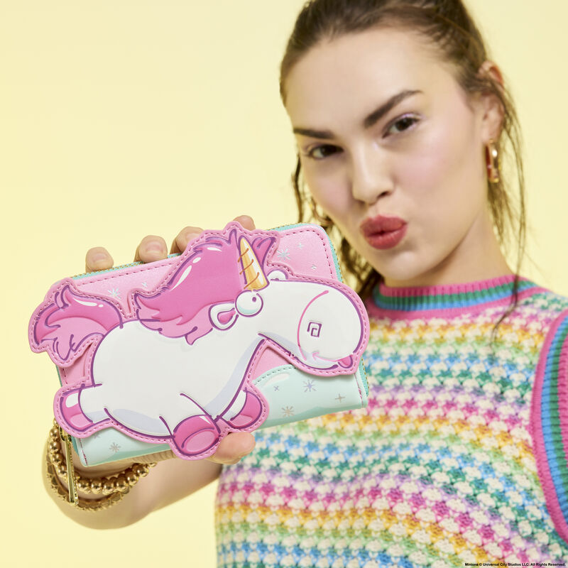 MINIONS - Fluffy Unicorn - Portefeuille LoungeFly