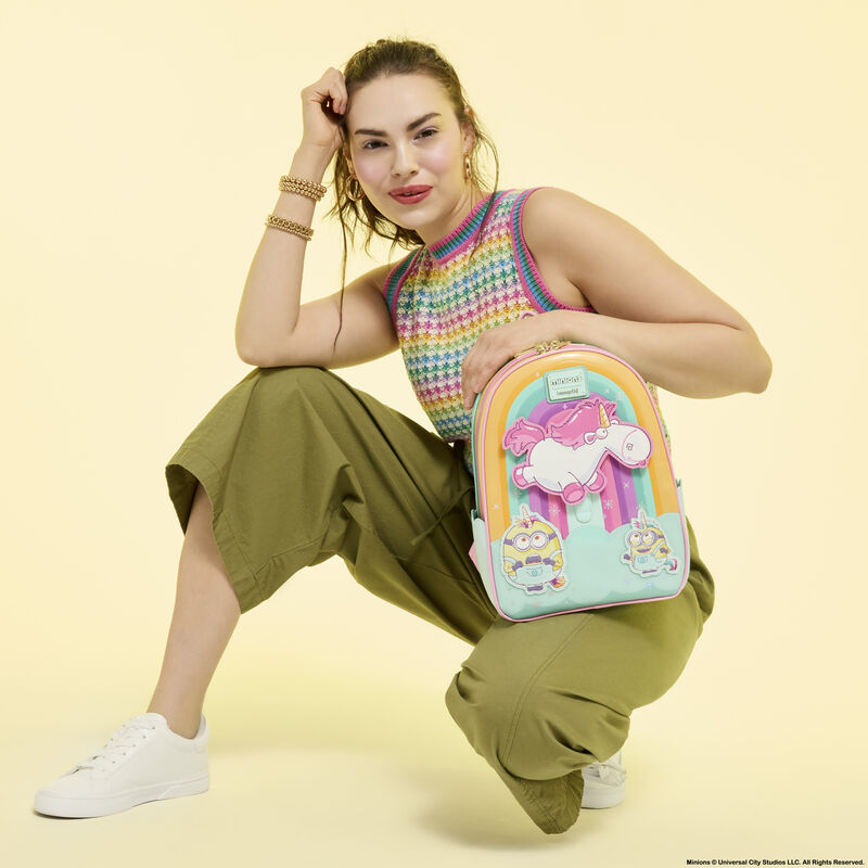 MINIONS - Fluffy Unicorn - Mini Sac à Dos LoungeFly