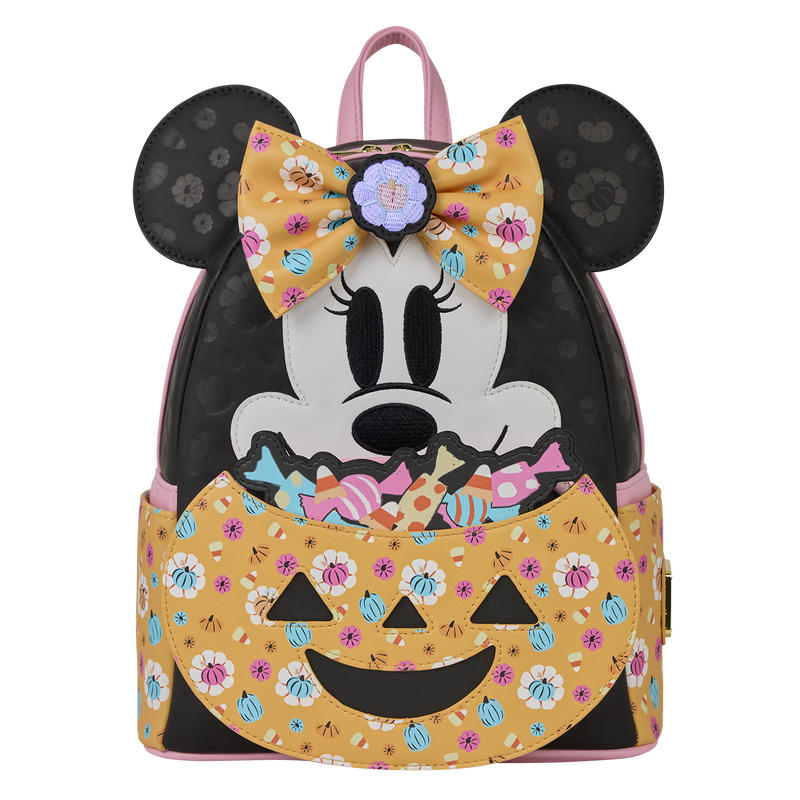 DISNEY - Minnie Mouse "Pumpkin" - Mini Sac à Dos LoungeFly