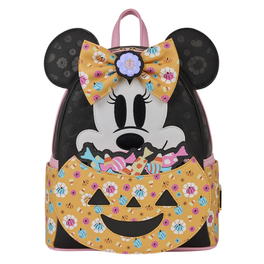 DISNEY - Minnie Mouse "Pumpkin" - Mini Sac à Dos LoungeFly