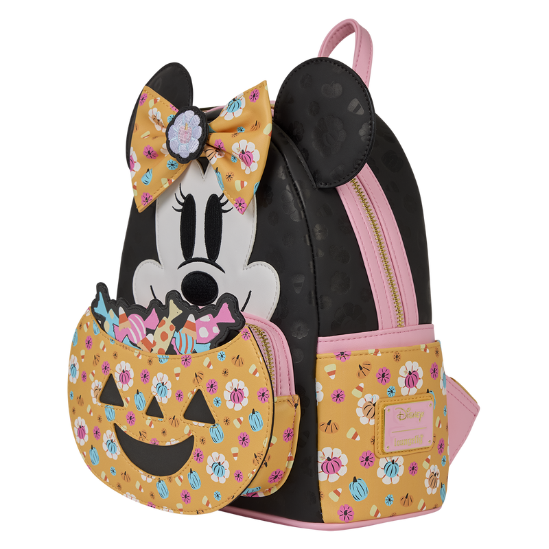 DISNEY - Minnie Mouse "Pumpkin" - Mini Sac à Dos LoungeFly