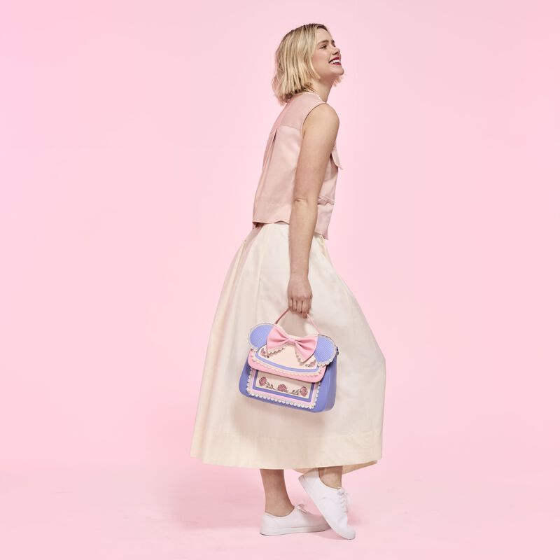 DISNEY - Minnie "Floral and Lace Ears" - Sac bandoulière Loungefly