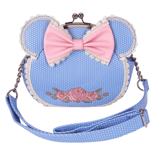 DISNEY - Minnie "Floral and Lace Kisslock" - Sac bandoulière Loungefly