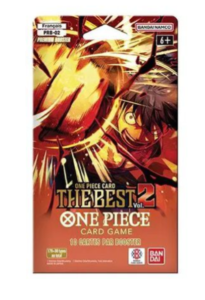One Piece Card Game PRB-02 The Best Vol.2 – Pack de Booster Premium officiel