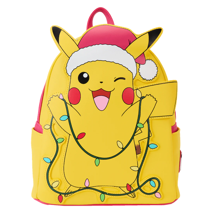 Pokémon Mini Sac à Dos Loungefly Holiday Pikachu Lumineux