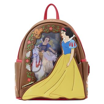 LoungeFly Blanche-Neige Princess Series – Mini Sac à Dos Disney
