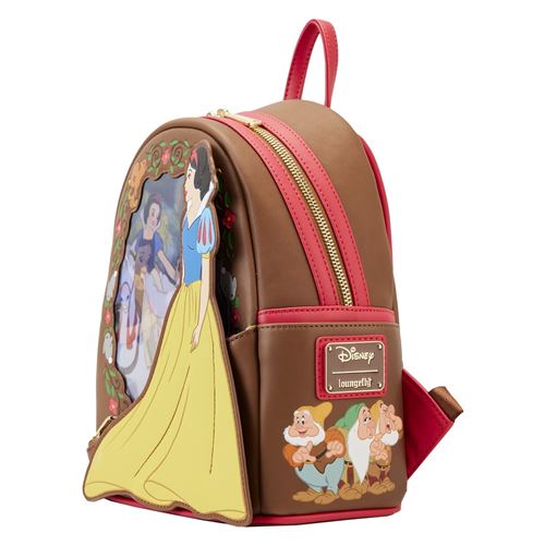 LoungeFly Blanche-Neige Princess Series – Mini Sac à Dos Disney