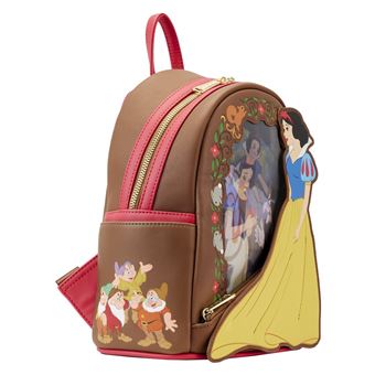 LoungeFly Blanche-Neige Princess Series – Mini Sac à Dos Disney