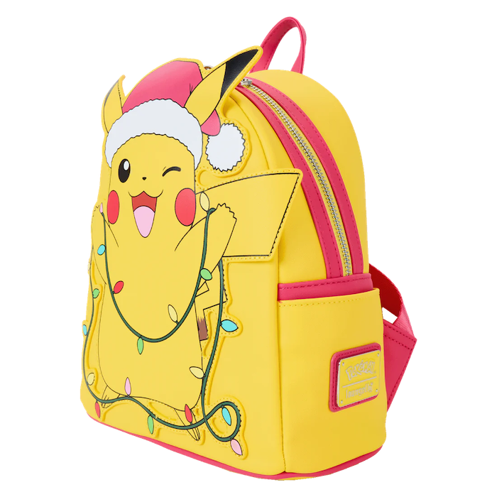 Pokémon Mini Sac à Dos Loungefly Holiday Pikachu Lumineux