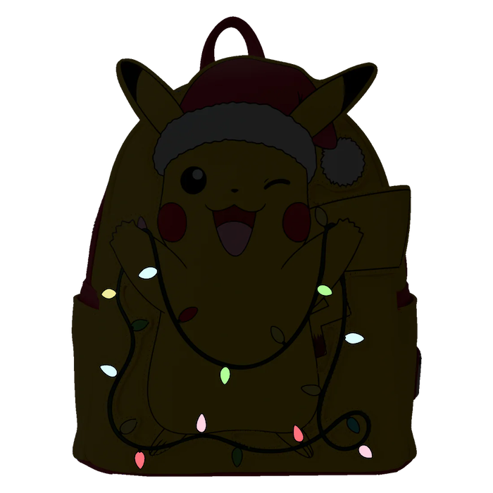 Pokémon Mini Sac à Dos Loungefly Holiday Pikachu Lumineux
