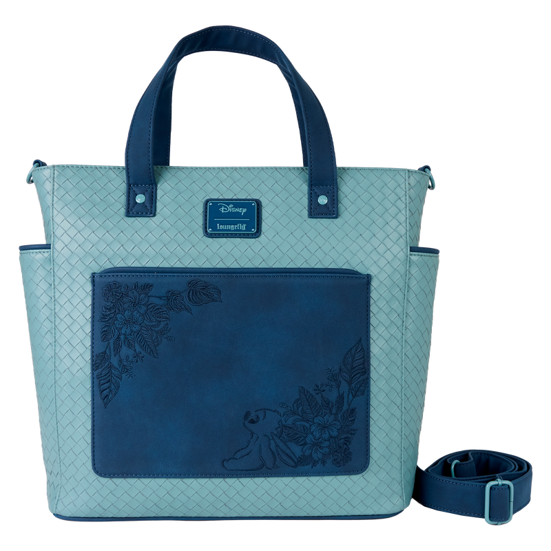 DISNEY - Stitch "Embroidered" - Tote Bag convertible Loungefly