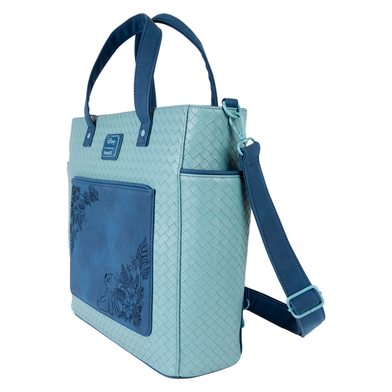 DISNEY - Stitch "Embroidered" - Tote Bag convertible Loungefly