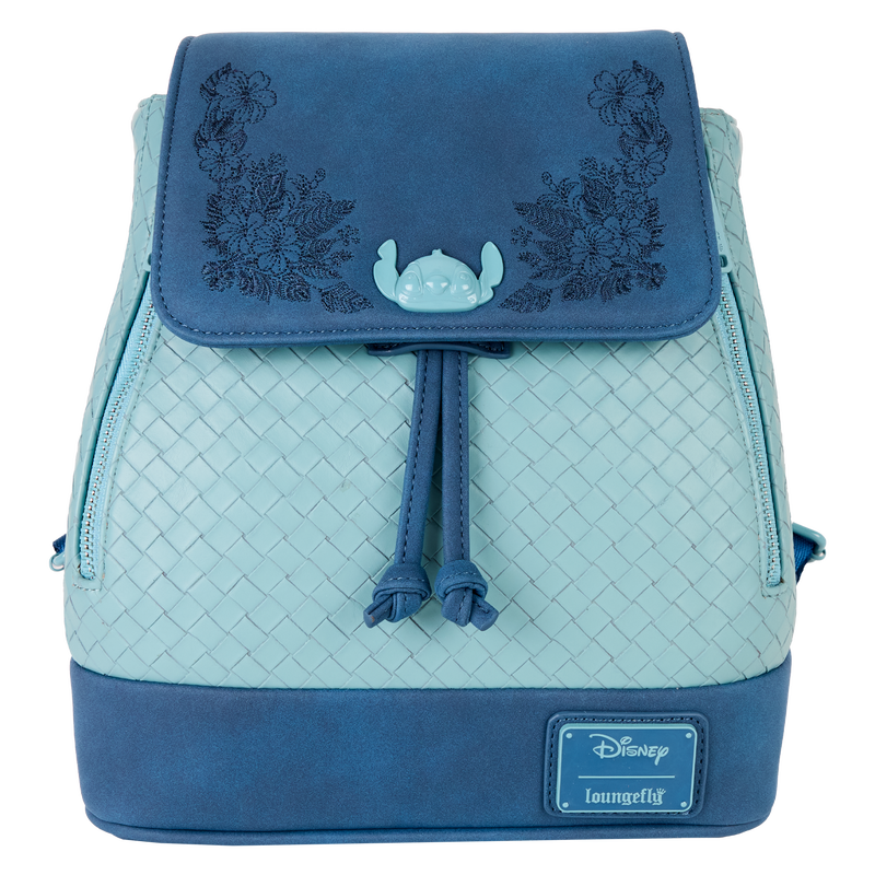 DISNEY - Stitch "Embroidered" - Mini Sac à Dos LoungeFly