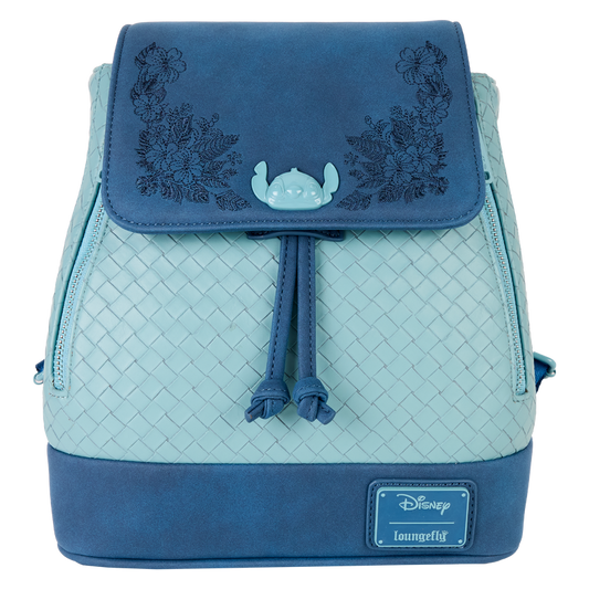 DISNEY - Stitch "Embroidered" - Mini Sac à Dos LoungeFly