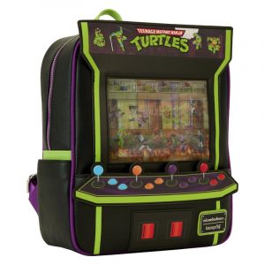 Les Tortues Ninja 40eme anniversaire - Arcade Vintage -Mini Sac à Dos LoungeFly