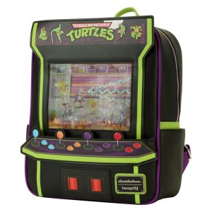 Les Tortues Ninja 40eme anniversaire - Arcade Vintage -Mini Sac à Dos LoungeFly