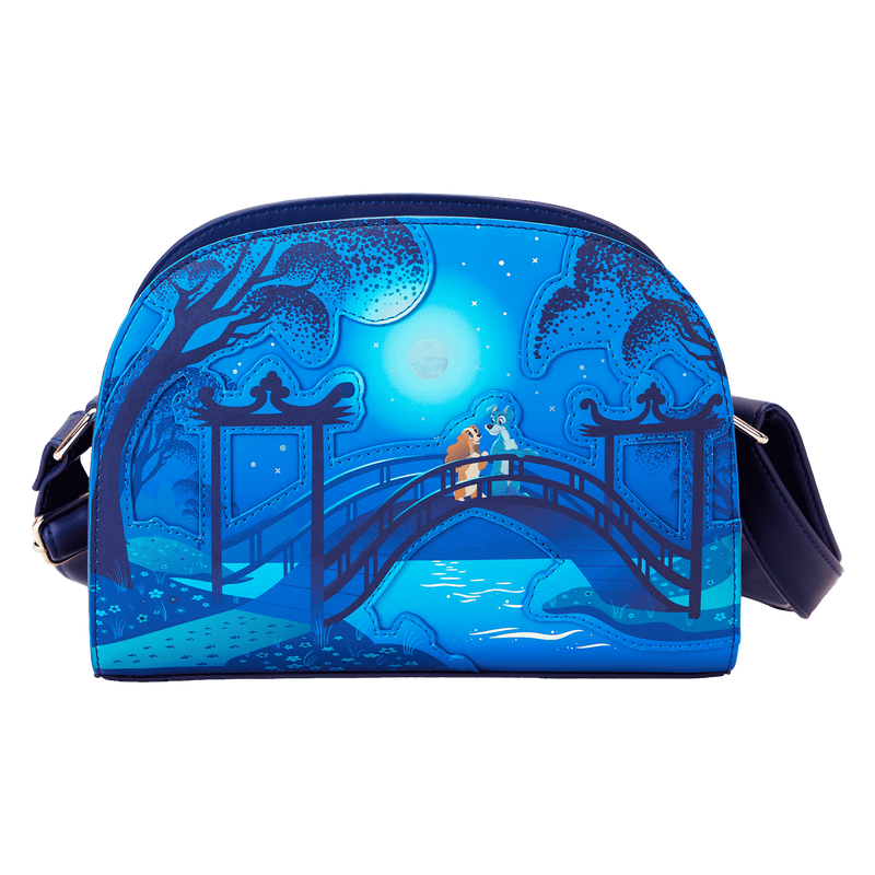 La belle et le clochard 70eme anniv sac bandouliere loungefly