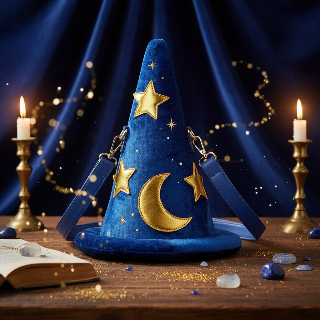 Loungefly Disney Fantasia – Sac Bandoulière Magician’s Hat