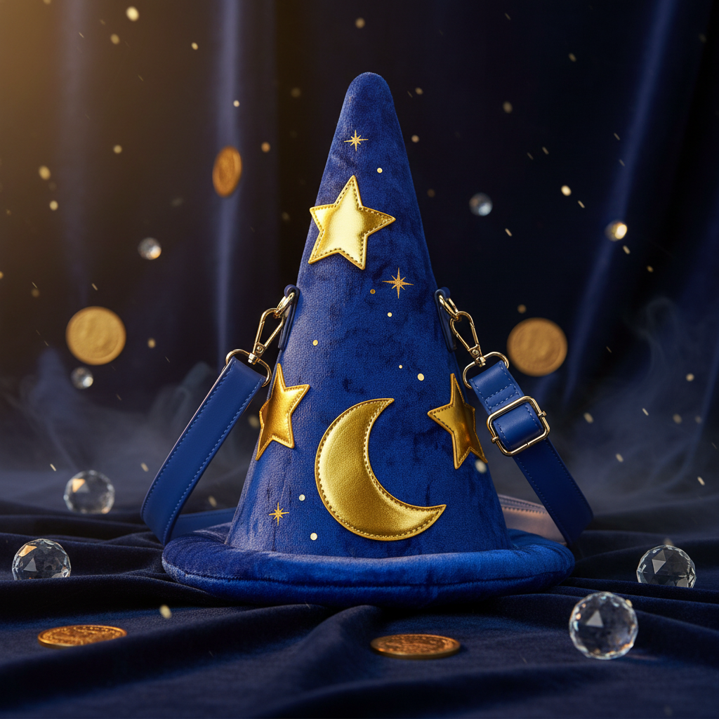 Loungefly Disney Fantasia – Sac Bandoulière Magician’s Hat
