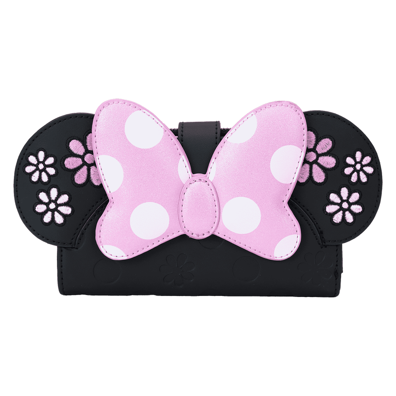Disney minnie floral rock the dots portefeuille loungefly