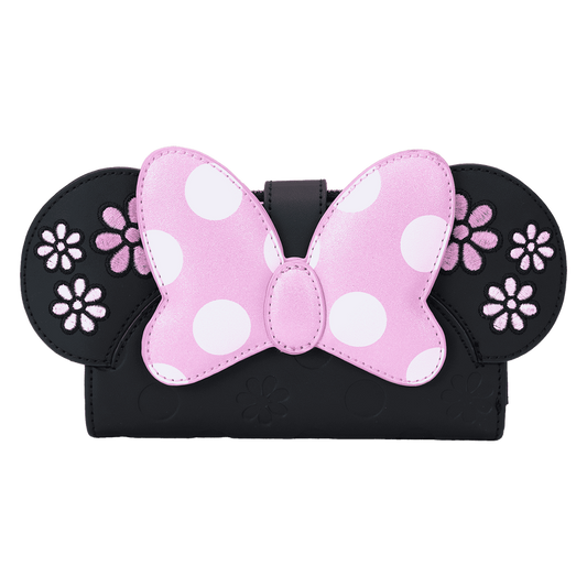 Disney minnie floral rock the dots portefeuille loungefly