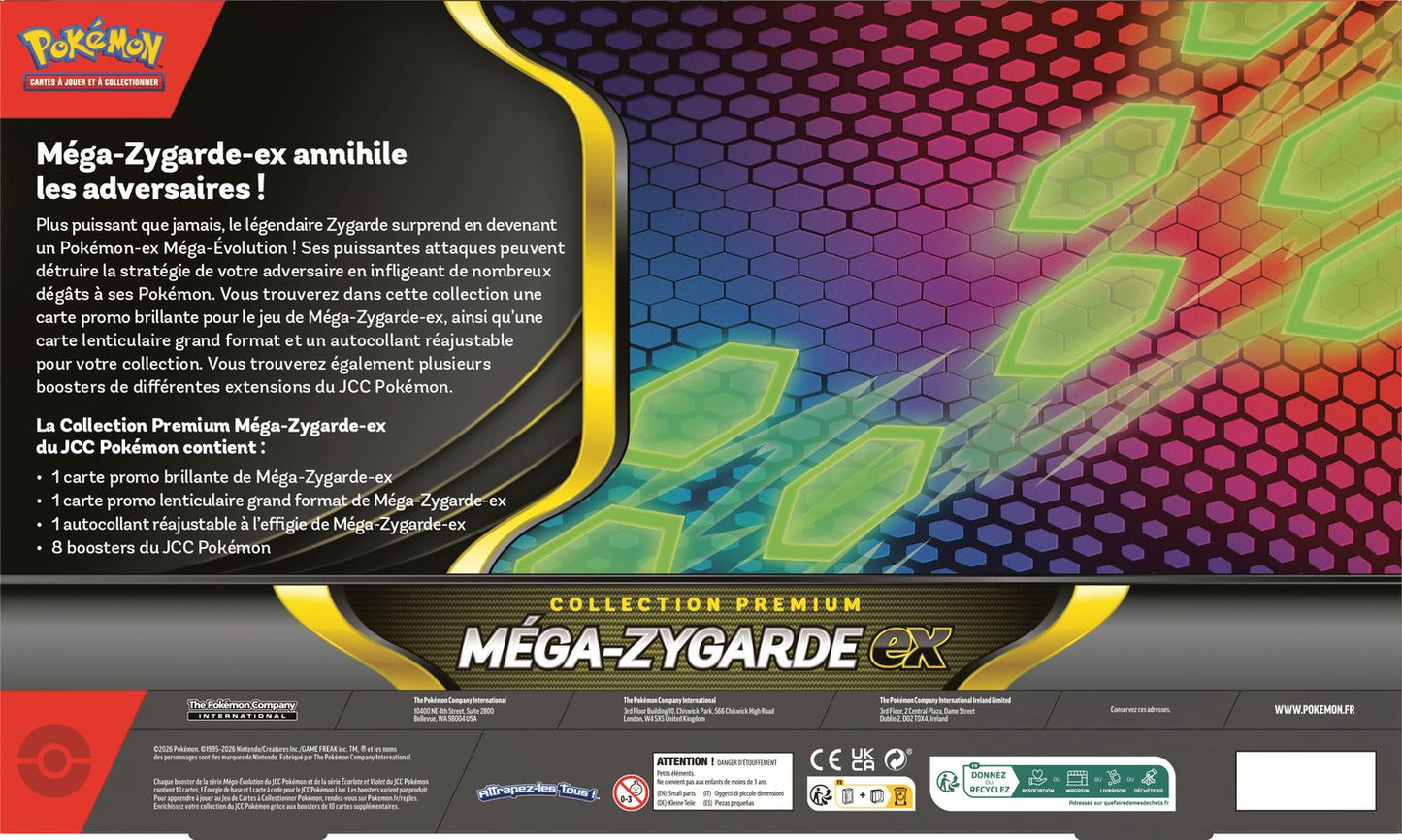 Pokémon – Collection Premium Méga-Zygarde-ex FR