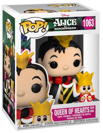 Funko Pop! Disney – Alice 70th – Queen of Hearts with King (#1063)
