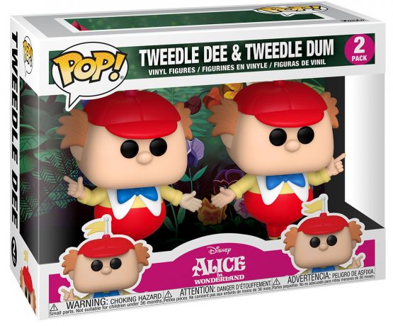 Funko Pop! Disney – Alice 70th – Tweedle Dee & Tweedle Dum (2-Pack)