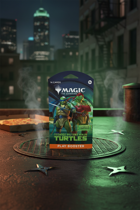 Magic: The Gathering – Booster Play Tortues Ninja (Blister Cartonné) FR