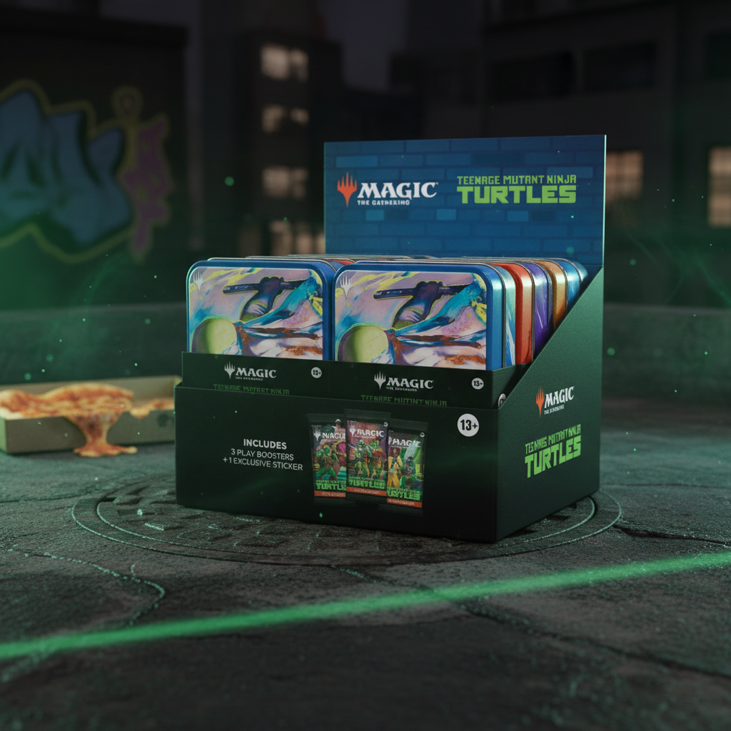 Magic: The Gathering – TMNT Collector Tin (3 Boosters) UK
