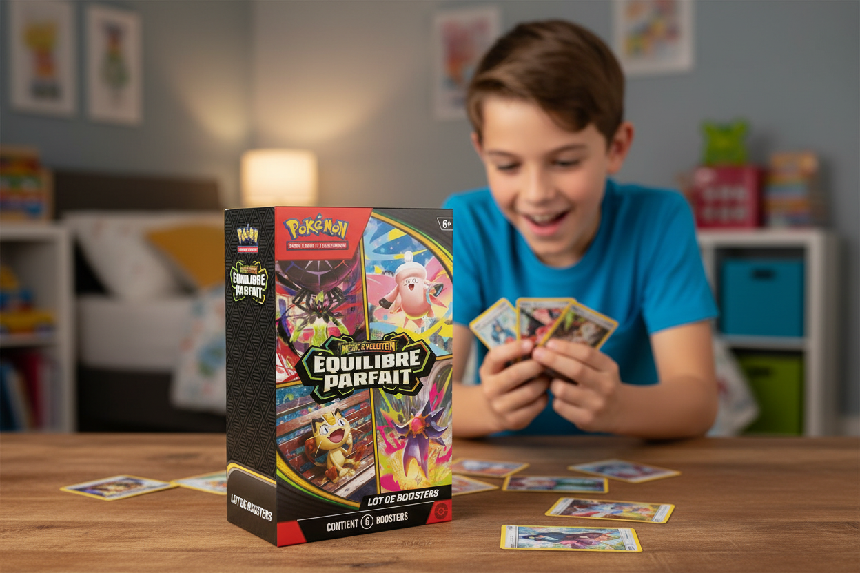 Pokémon – Lot 6 Boosters ME03 Équilibre Parfait FR