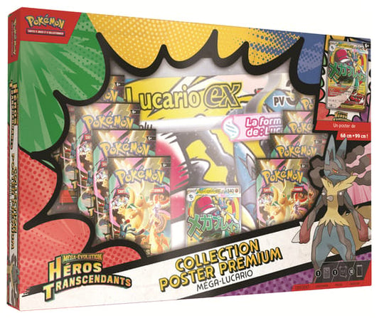 Pokémon – Collection Poster Premium Méga-Lucario-ex ME2.5 FR