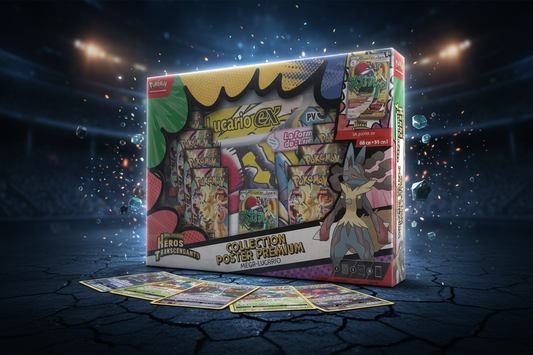 Pokémon – Collection Poster Premium Méga-Lucario-ex ME2.5 FR