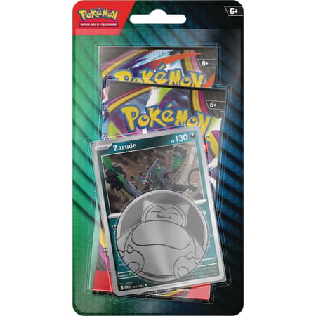 Pokémon JCC – Pack 2 Boosters Zarude – ME04 Chaos Ascendant & ME05 Nuit Noire – FR
