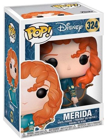 Disney Princess – POP N°324 – Merida (Rebelle) – Figurine Funko Officielle