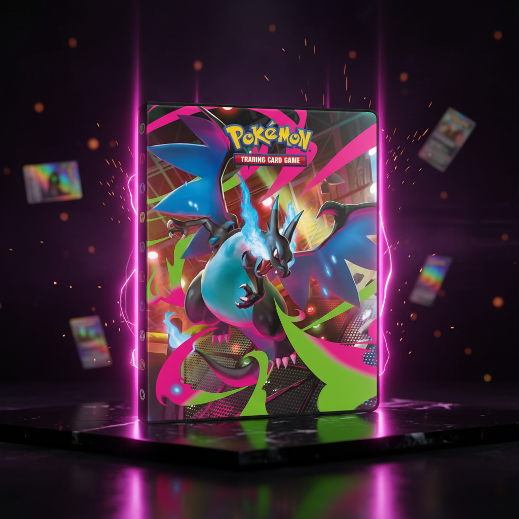 Pokémon JCC – Portfolio 9 Pochettes Flammes Fantasmagoriques Ultra Pro