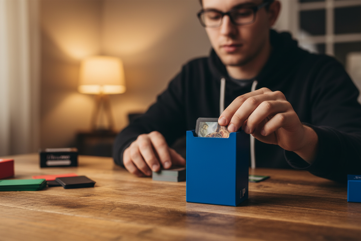 Ultra Pro – PRO 80+ Deck Box Bleu