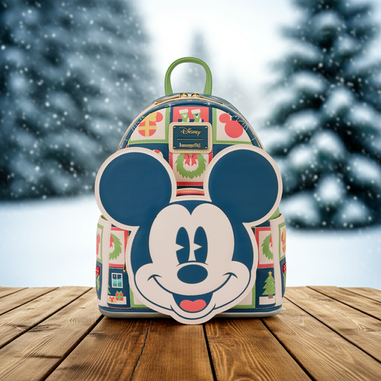 Disney Loungefly Mickey & Minnie “Holiday” – Mini Sac à Dos (FR)