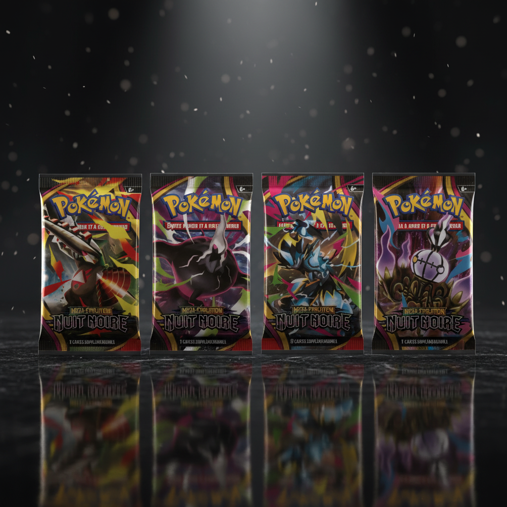 Pokémon JCC – Booster sous Blister ME05 Nuit Noire FR